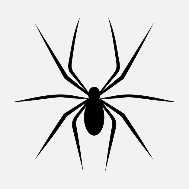 Icono del vector de araña