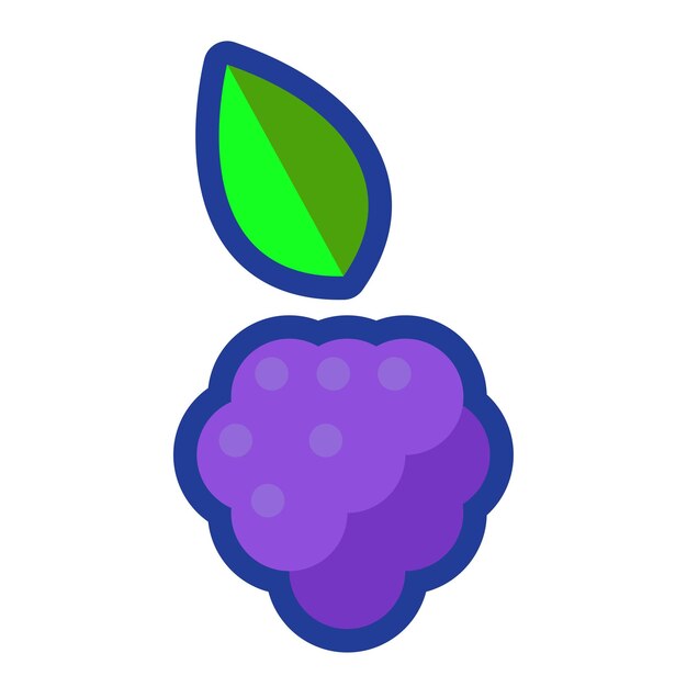 icono de vector de arándano