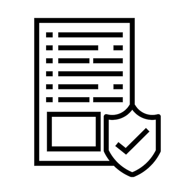 icono de vector de archivo de documento