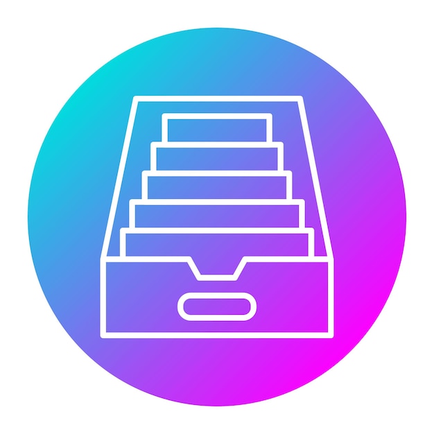 El icono del vector de archivo se puede usar para el conjunto de iconos de documentos y archivos
