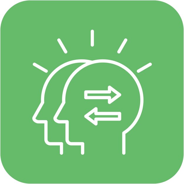 El icono del vector de armonía se puede utilizar para el conjunto de iconos de valores básicos