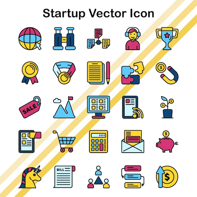 Icono del vector de arranque
