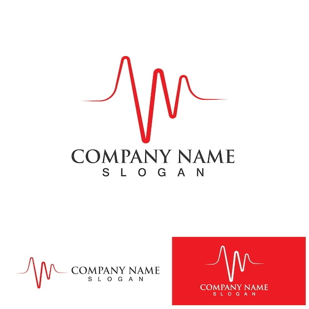 Icono de vector de arte de línea de pulso de monitor de latidos cardíacos Logotipo de símbolo de cardiología de latidos cardíacos Ecg para cardiólogo Icono médico