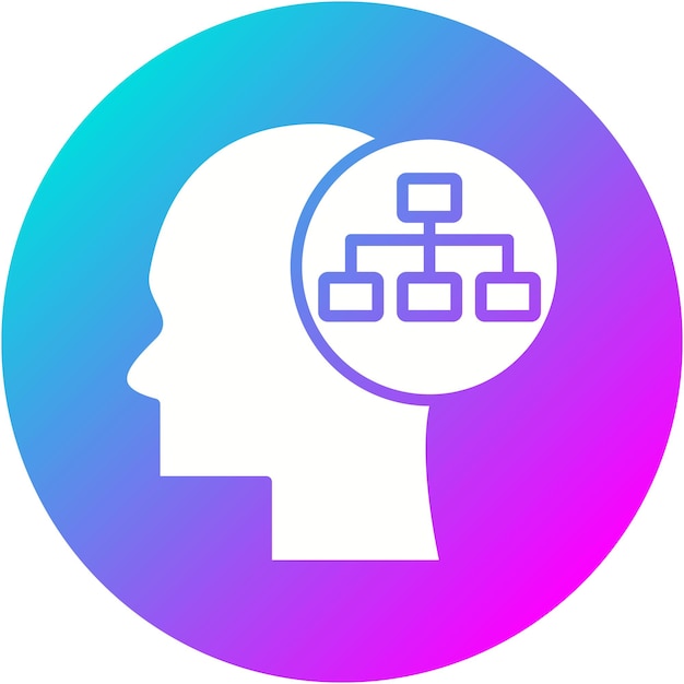 El icono del vector de asignación de procesos se puede utilizar para el conjunto de iconos de garantía de calidad