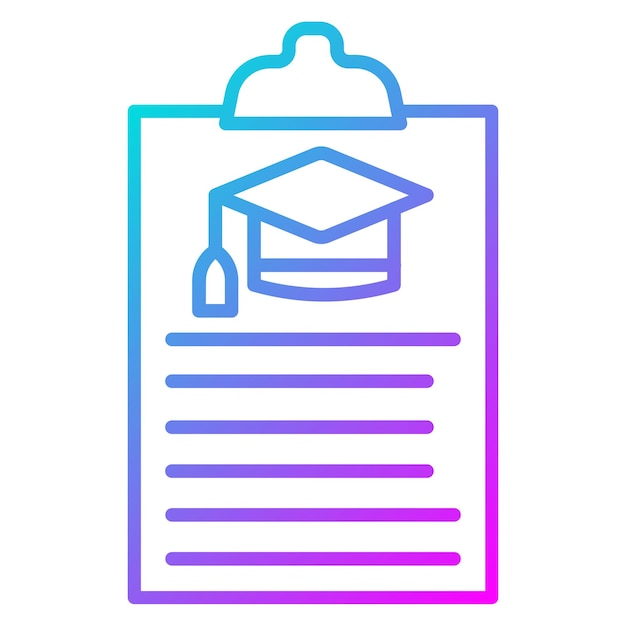 El icono del vector de asignación se puede utilizar para el conjunto de iconos de educación en línea