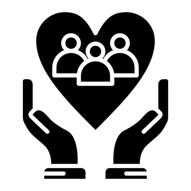 El icono del vector de atención al cliente se puede utilizar para el conjunto de iconos de negocios y finanzas