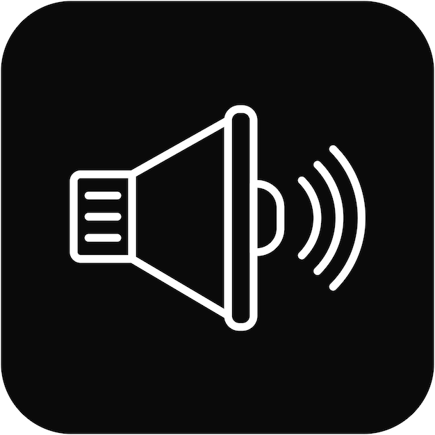 El icono del vector de audio se puede utilizar para el conjunto de iconos de instrumentos