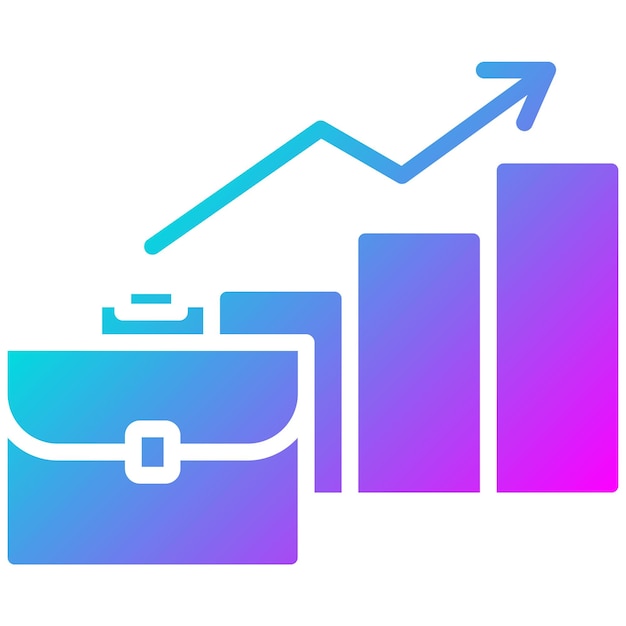 El icono del vector de avance se puede utilizar para el conjunto de iconos de Business Analytics