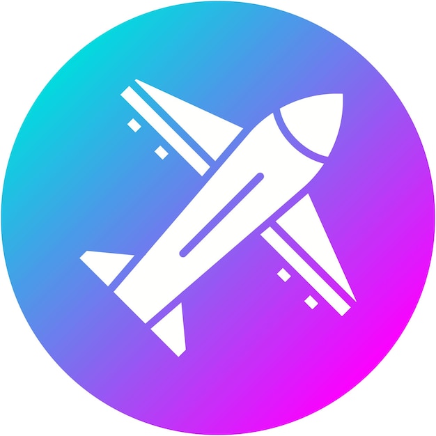 El icono del vector del avión se puede usar para el conjunto de iconos de Auto Racing