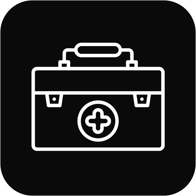 El icono del vector de ayuda se puede usar para el conjunto de iconos de caridad