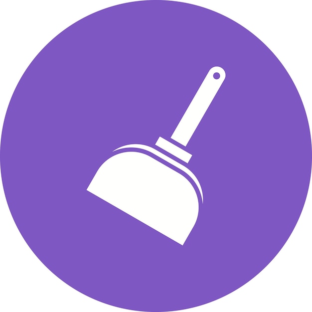 El icono del vector de la bandeja de basura se puede utilizar para el conjunto de iconos de la rutina de higiene