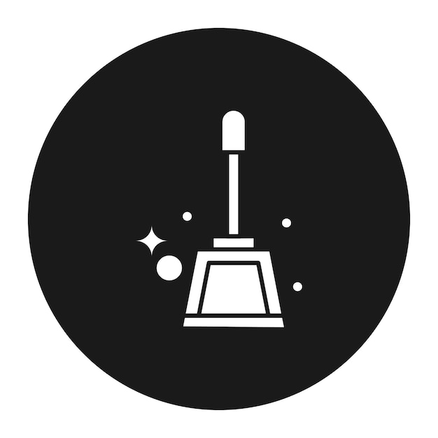 El icono del vector de la bandeja de basura se puede utilizar para el conjunto de iconos de la rutina de higiene