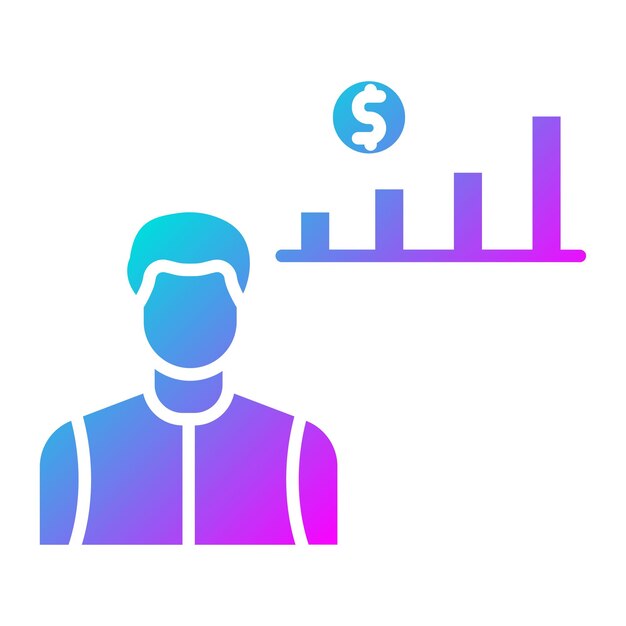 El icono del vector de beneficios se puede utilizar para el conjunto de iconos de negocios basados en el hogar
