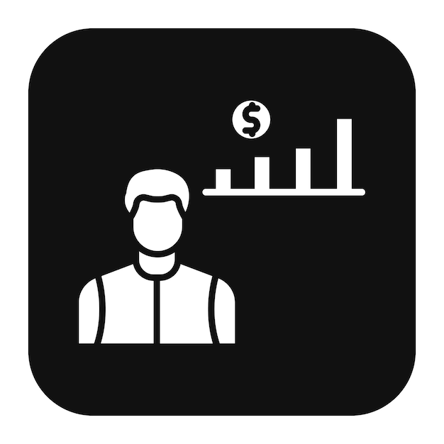 El icono del vector de beneficios se puede utilizar para el conjunto de iconos de negocios basados en el hogar