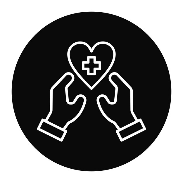 El icono del vector de bienestar se puede utilizar para el conjunto de iconos de comodidad