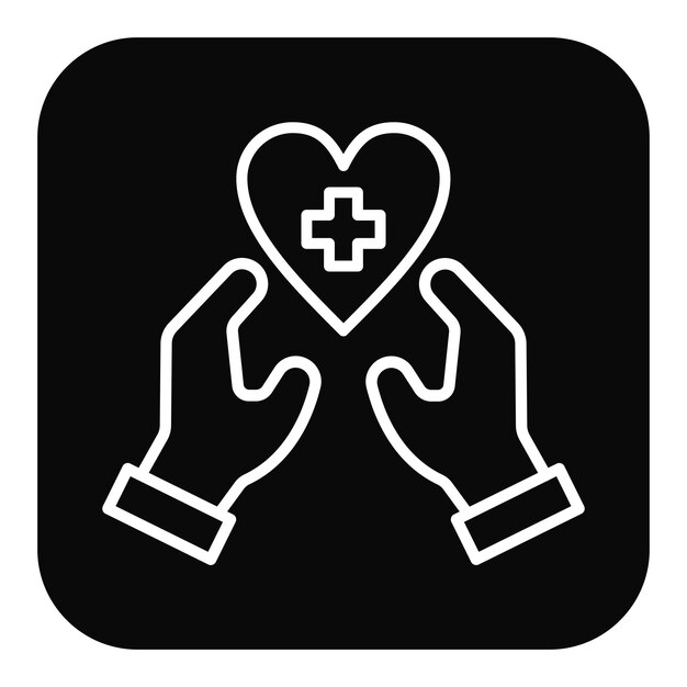El icono del vector de bienestar se puede utilizar para el conjunto de iconos de comodidad