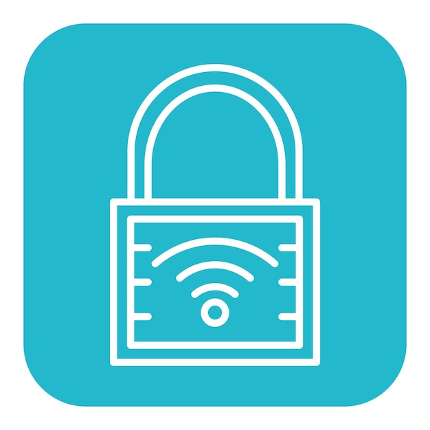 El icono del vector de bloqueo se puede utilizar para el conjunto de iconos de gestión de crisis