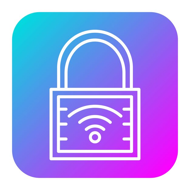 El icono del vector de bloqueo se puede utilizar para el conjunto de iconos de gestión de crisis