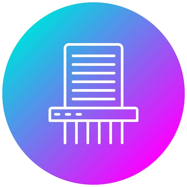 El icono del vector de borrado de datos se puede utilizar para el conjunto de iconos de cumplimiento y regulación