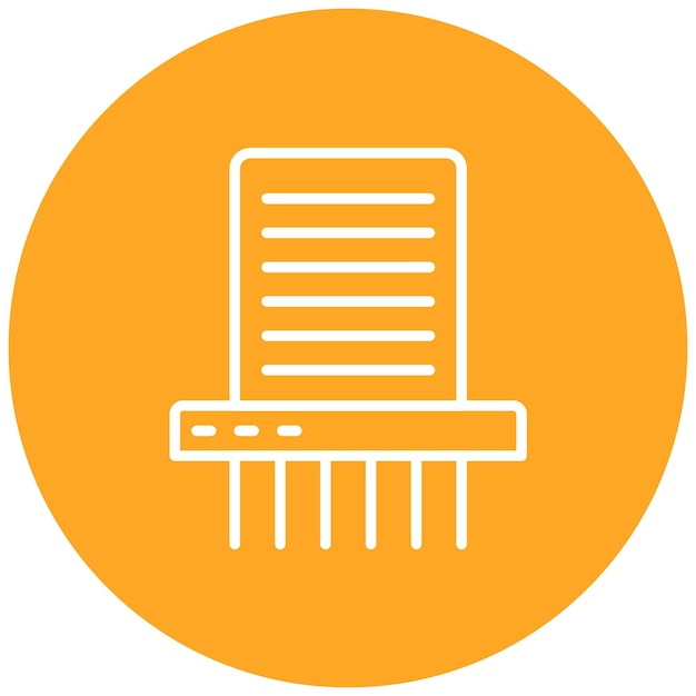 El icono del vector de borrado de datos se puede utilizar para el conjunto de iconos de cumplimiento y regulación