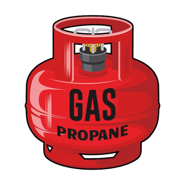icono del vector de la botella de gas2