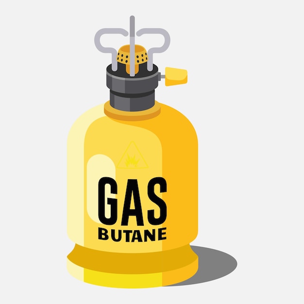 icono del vector de la botella de gas4