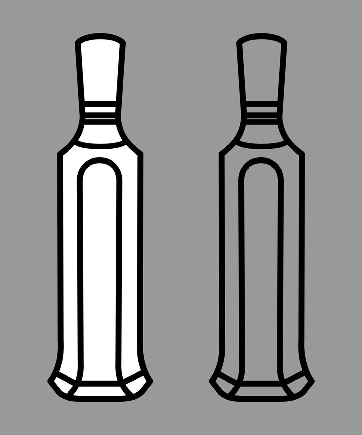 Vector icono del vector de la botella2
