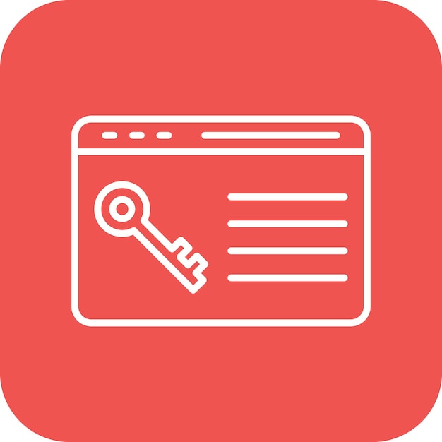 El icono del vector de búsqueda de palabras clave se puede utilizar para el conjunto de iconos de protección y seguridad