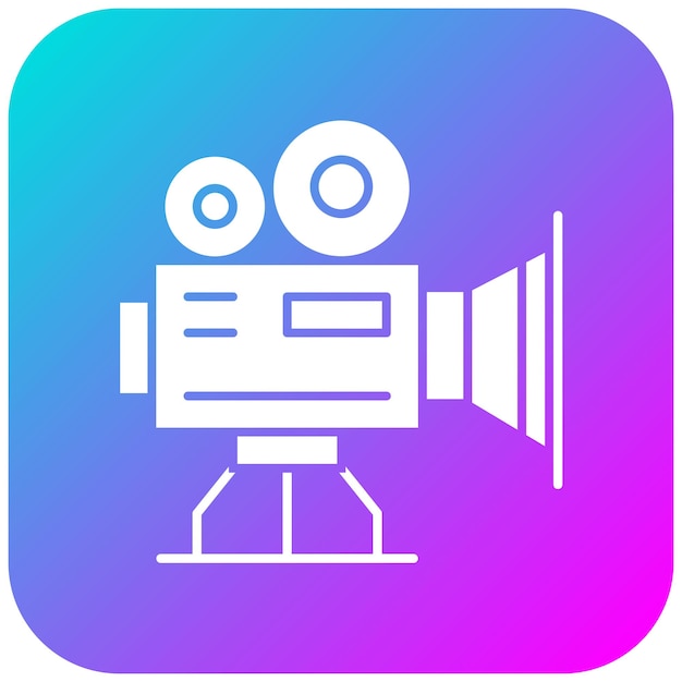 El icono del vector de la cámara se puede utilizar para el conjunto de iconos de fotografía