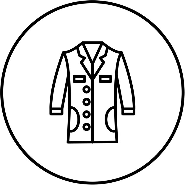 El icono del vector de la capa de laboratorio se puede usar para el conjunto de iconos de laboratorio