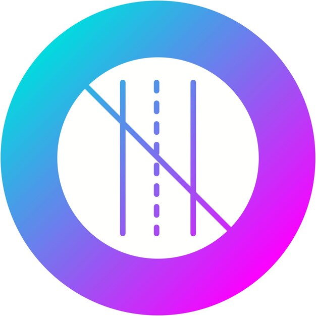 El icono del vector de carretera sellado se puede utilizar para el conjunto de iconos de mapa y navegación