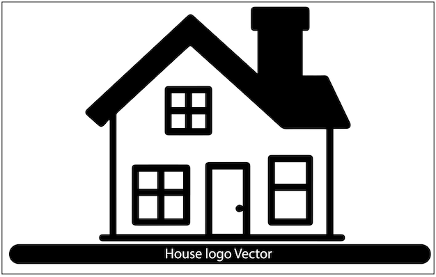 Icono de vector de casa Conjunto de iconos de casa Símbolo de ilustración de vector de hogar