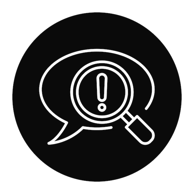 El icono del vector censurado se puede usar para el conjunto de iconos de Derechos Humanos