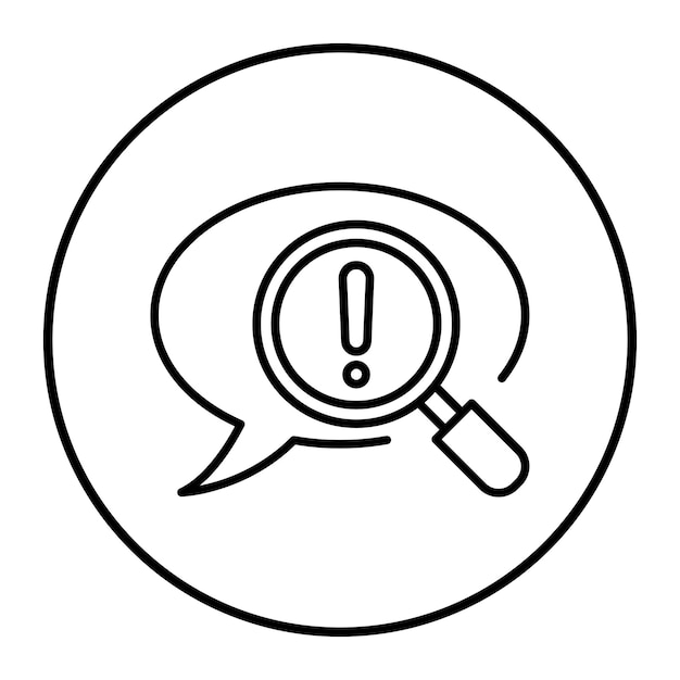 El icono del vector censurado se puede usar para el conjunto de iconos de Derechos Humanos