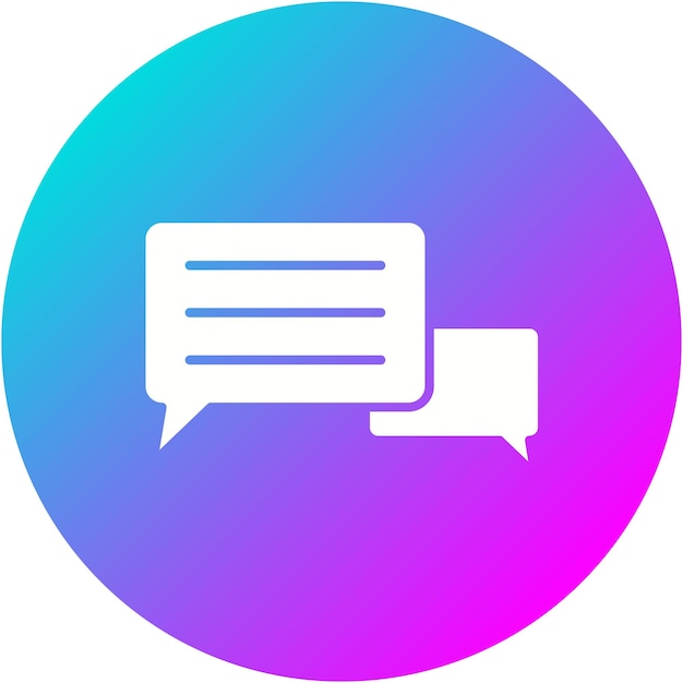 El icono del vector de chat de la biblioteca se puede utilizar para el conjunto de iconos de la biblioteca
