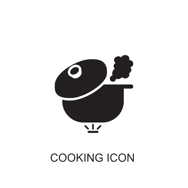 El icono del vector de cocción