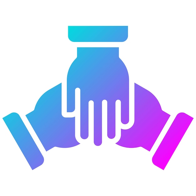 El icono del vector de colaboración se puede utilizar para el conjunto de iconos de liderazgo