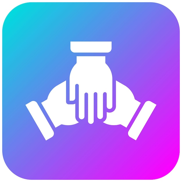 El icono del vector de colaboración se puede utilizar para el conjunto de iconos de liderazgo