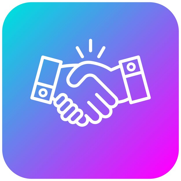 El icono del vector de colaboración se puede utilizar para el conjunto de iconos de red