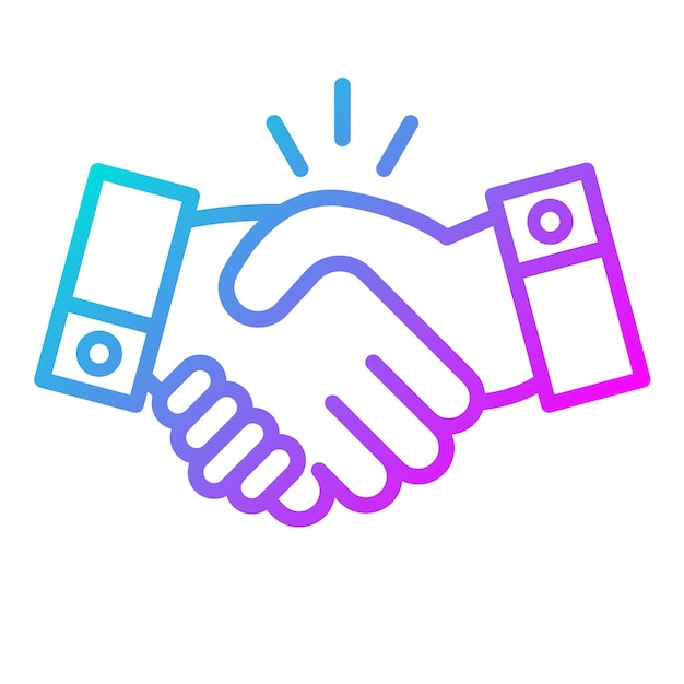 El icono del vector de colaboración se puede utilizar para el conjunto de iconos de red