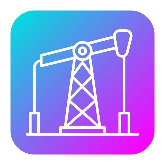 El icono del vector de combustibles fósiles se puede usar para el conjunto de iconos del calentamiento global