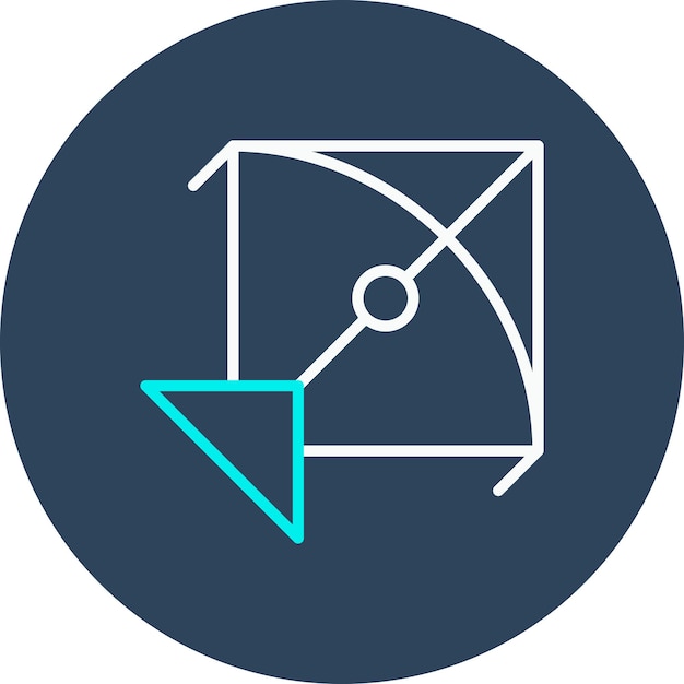 El icono del vector de cometas se puede usar para el conjunto de iconos de entretenimiento