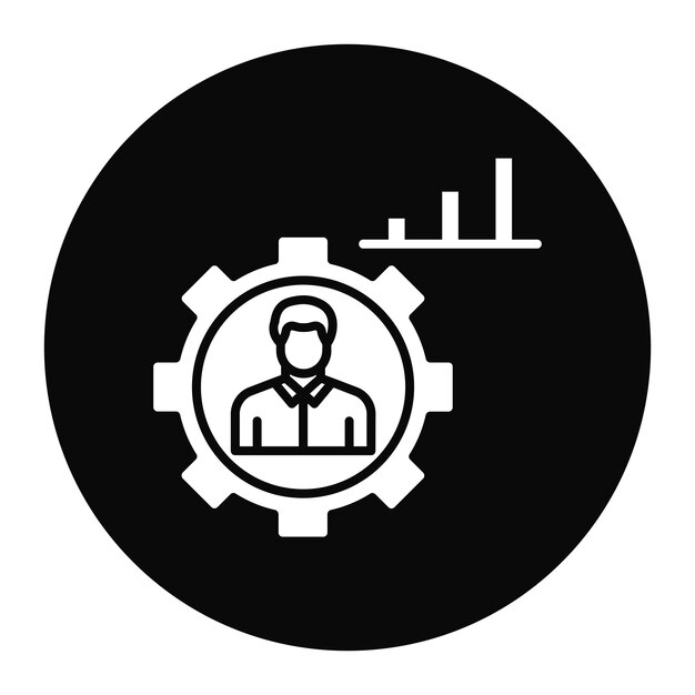 El icono del vector de competencia se puede utilizar para el conjunto de iconos de formación empresarial