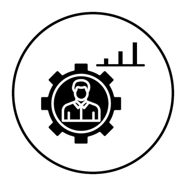 El icono del vector de competencia se puede utilizar para el conjunto de iconos de formación empresarial