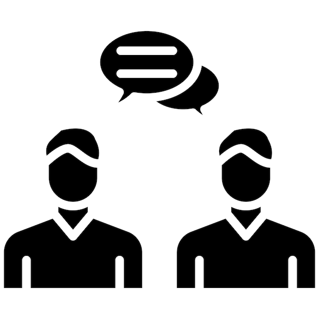 El icono del vector de comunicación se puede utilizar para el conjunto de iconos de red