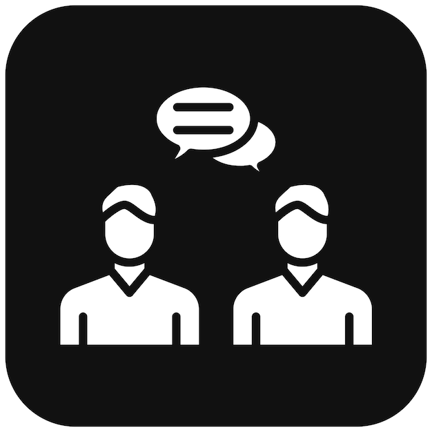 El icono del vector de comunicación se puede utilizar para el conjunto de iconos de red