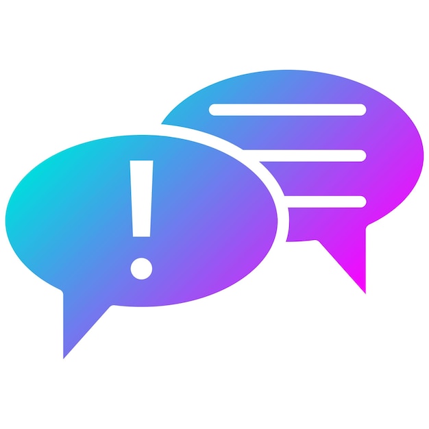 El icono del vector de comunicación de riesgos puede utilizarse para el conjunto de iconos de gestión de riesgos