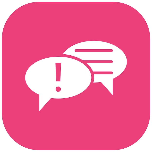 El icono del vector de comunicación de riesgos puede utilizarse para el conjunto de iconos de gestión de riesgos