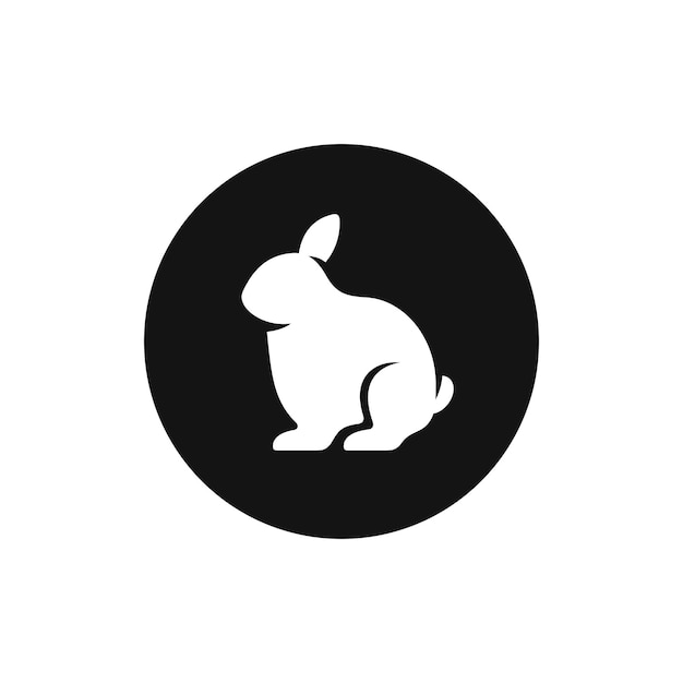 Icono de vector de conejo
