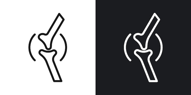 Icono de vector conjunto establecido en contornos en blanco y negro